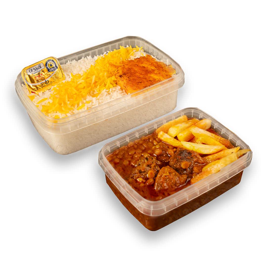 چلو خورشت قیمه